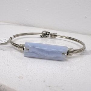 NEW Luca & Danni Blue Lace Agate Hudson Bracelet (petite)